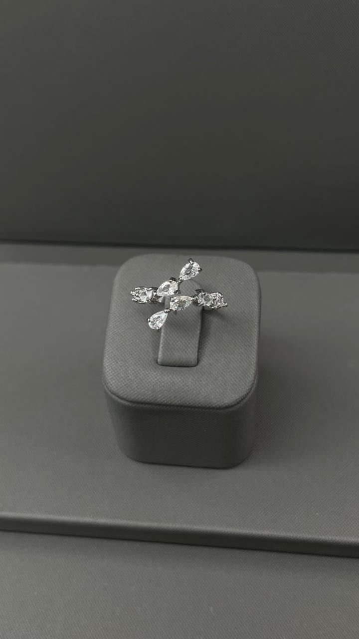 Aurora Zircon Bangle & Ring Set