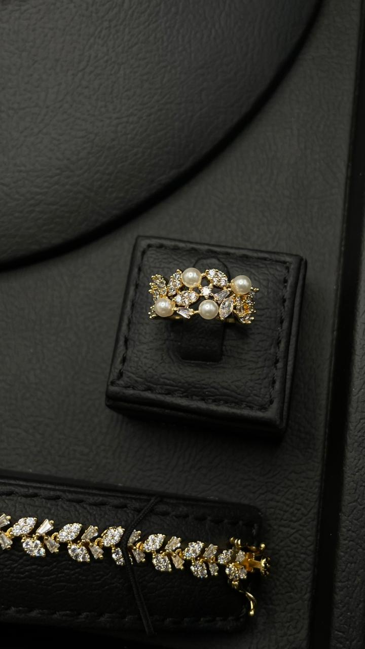Pearl Radiance Zircon Set
