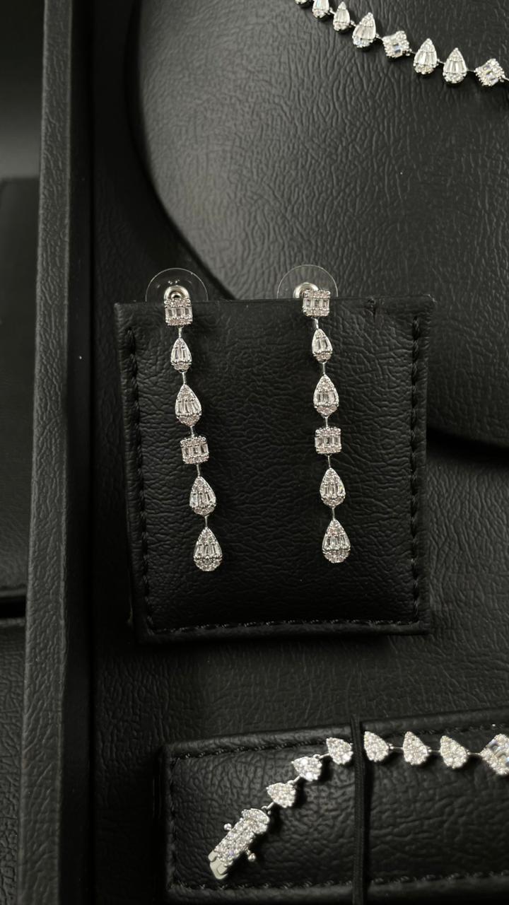 Elysian Zircon Jewellery Set