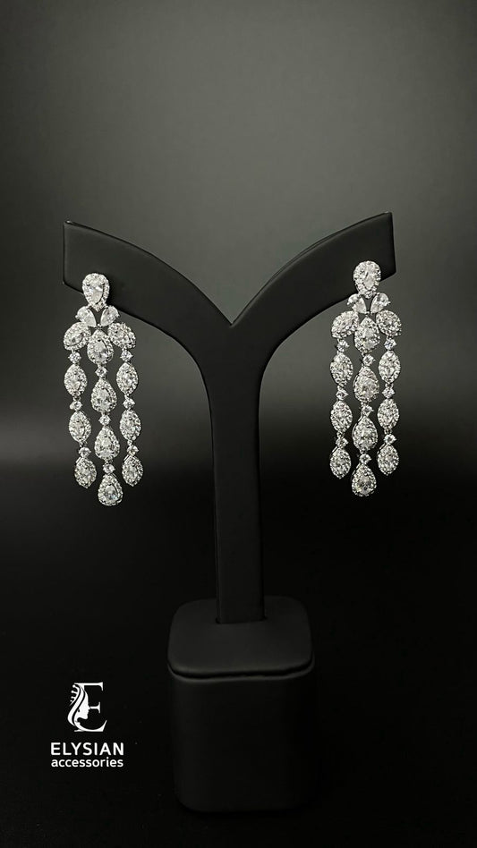 Elysian Zircon Drop Earrings ⭐