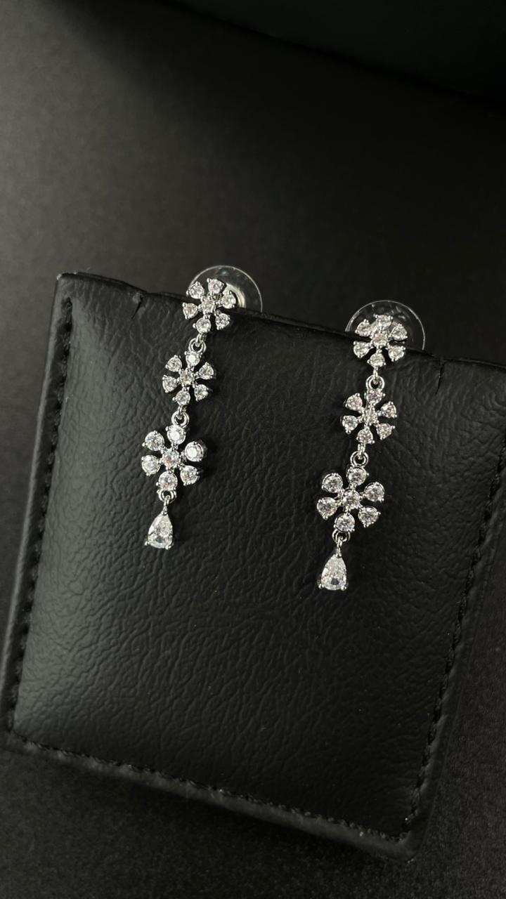 Elysian Double Layer Zircon Necklace