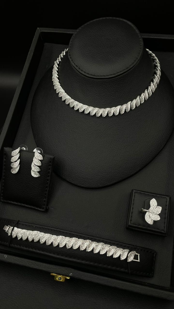 Luxury Zircon Jewelry set