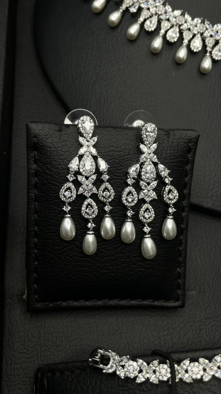 Luxury Zircon Jewelry Set