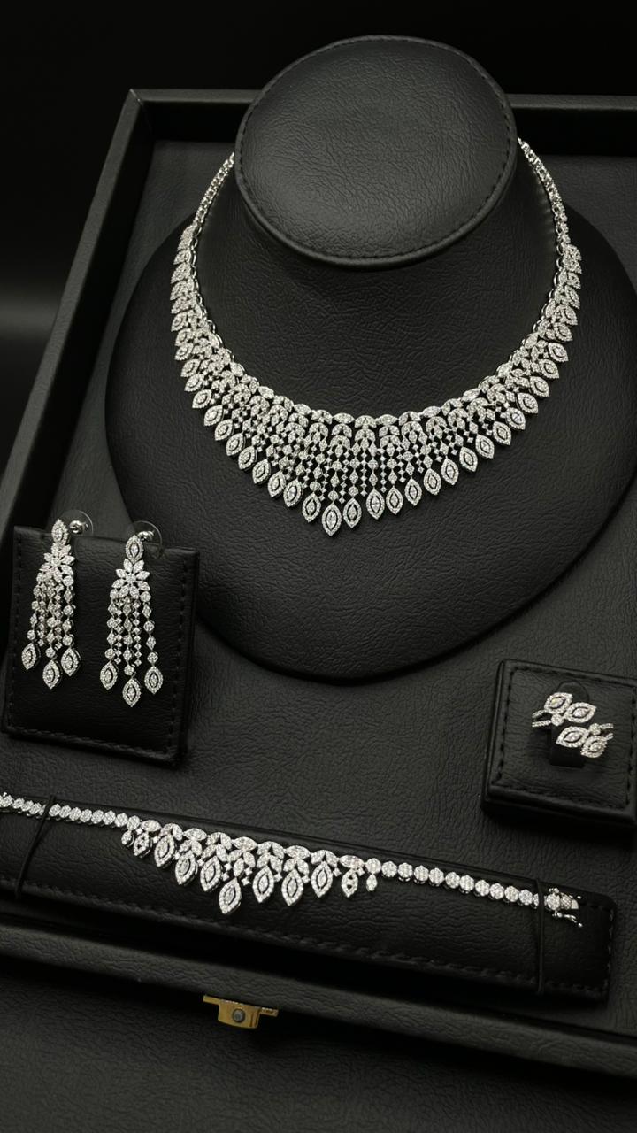 Luxury Bridal Zircon Set