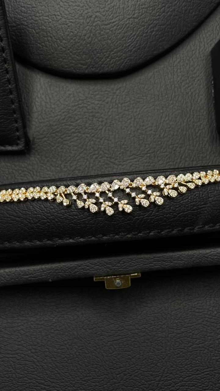 Luxury Gold Zircon Set