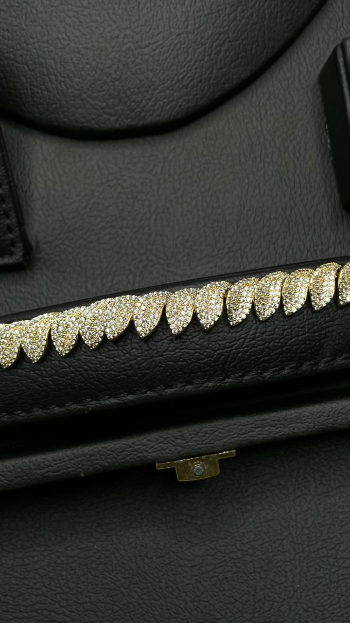 Exclusive Gold Zircon Jewelry Set for Special Occasions