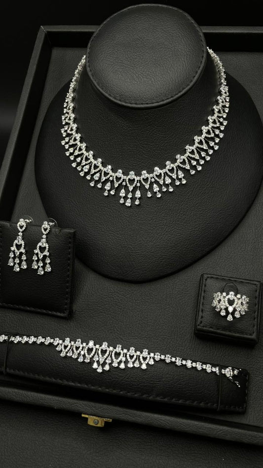 Diamond-Look Zircon Set
