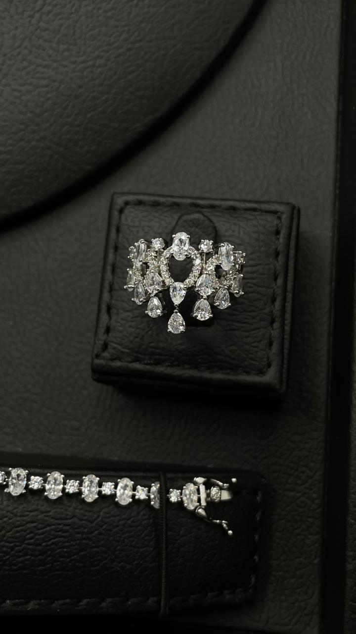 Diamond-Look Zircon Set