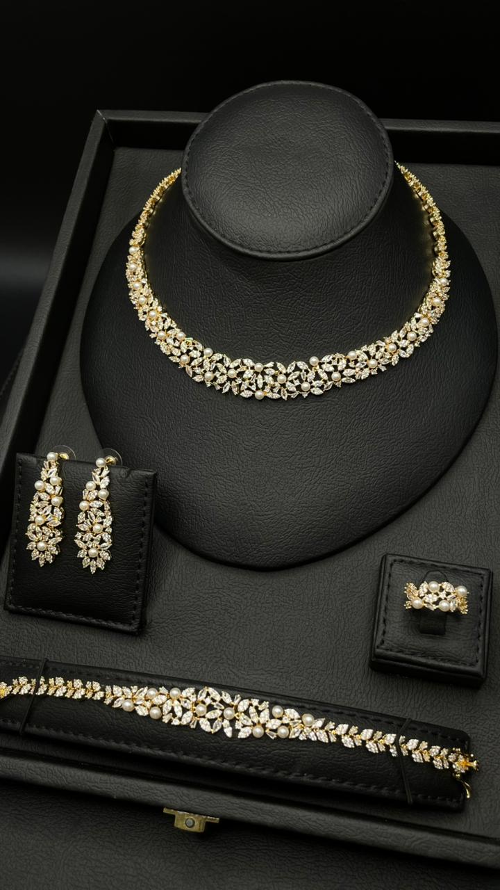 Pearl Radiance Zircon Set