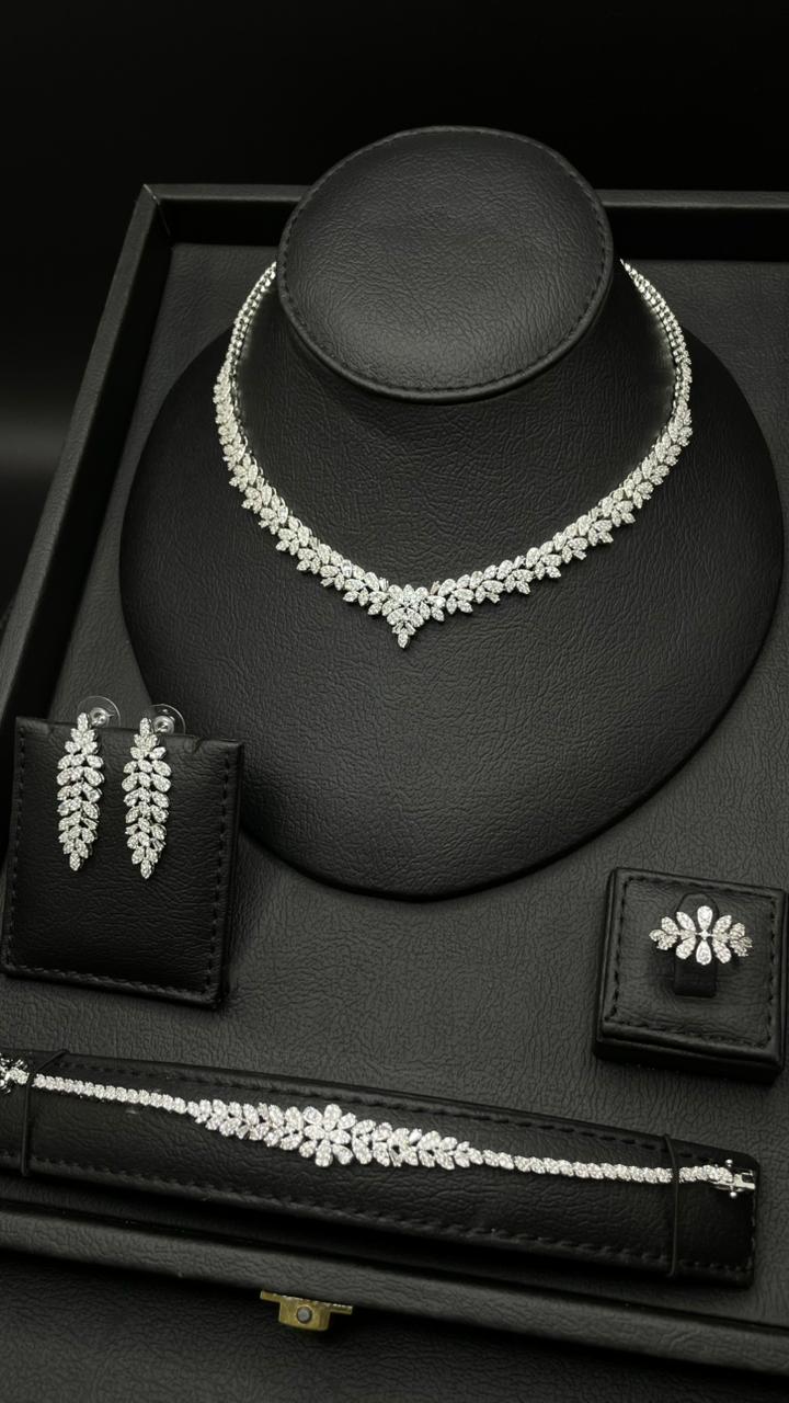 Timeless Bridal Zircon Set