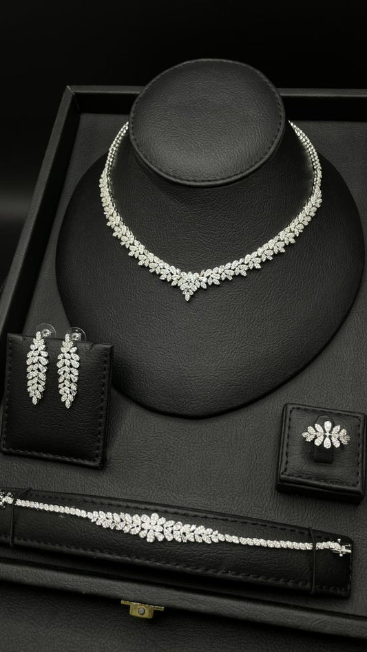 Timeless Bridal Zircon Set