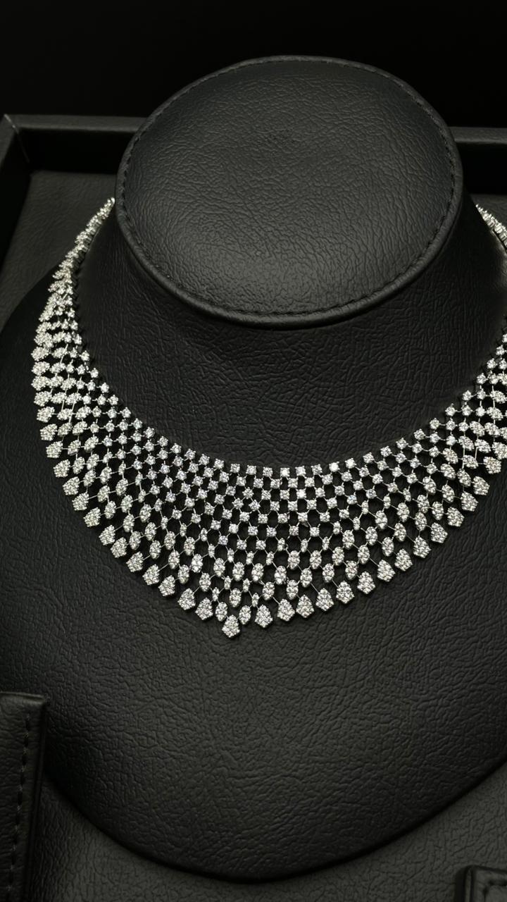 Luxury Diamond-Look Zircon Set