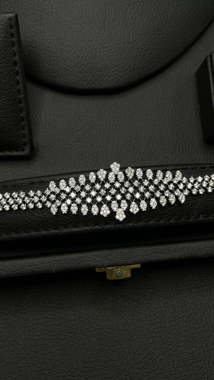 Luxury Diamond-Look Zircon Set