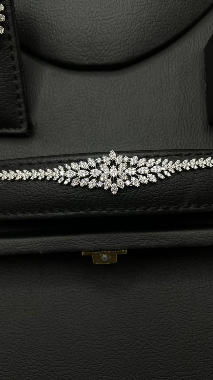 Elegant New Zircon Bridal Set