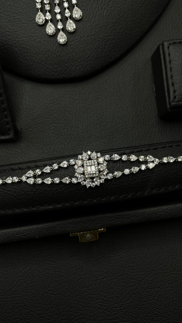 Elegant Zircon Jewelry Set for Special Occasions