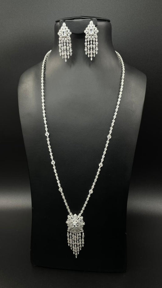 Luxury Long Zircon Necklace