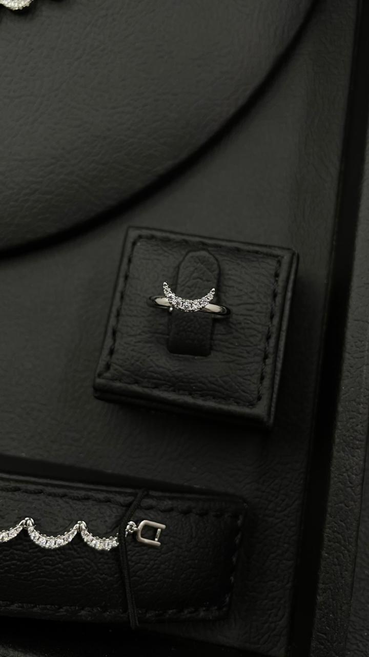 Elegant Double-Layer Zircon Jewelry Set